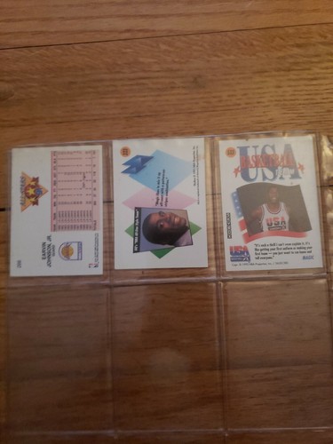 Magic Johnson Basketball Karten - Bild 4 von 4