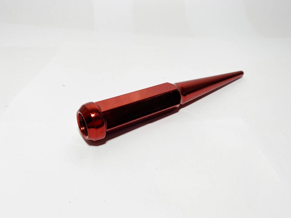 SE ADAPTA A FORD FUSION MUSTANG EDGE TRANSIT TUERCA DE ESPIGA 6" 14x1,5 ROJO 20 PIEZAS + LLAVE Foto 4 de 4