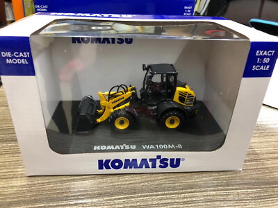 1/50 Komatsu WA100M-8 Wheel Loader Diecast Model Universal Hobbies
