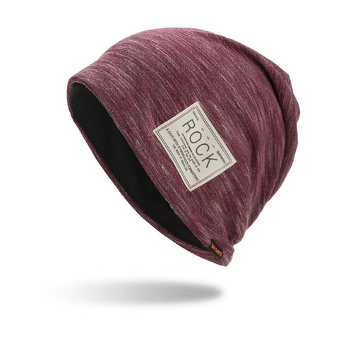 Unisex Beanie Kappe Schädelmanschette Strickmütze Uhrenmütze Wintermütze Anziehverschluss - Bild 17 von 26