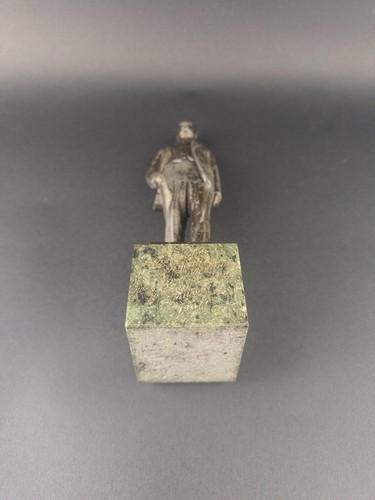 Vintage Vladimir Lenin Statue Figure Soviet Union USSR 9" Size Signed 1967 - Picture 16 of 18