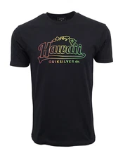 QUIKSILVER HAWAII LOGO  GRAPHIC T SHIRT