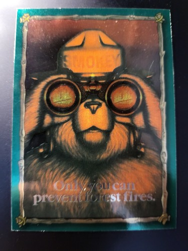 Dart Flipcards Smokey Bear Trading Cards Fire Prevention Promo Card P1