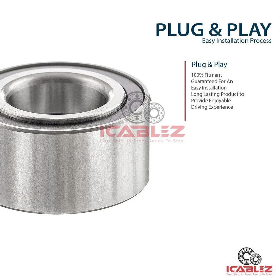 [Paquete de 2] 516005 Repuesto de cojinete de rueda para Nissan Frontier 2000-2004 3,3 L V6 Foto 3 de 4