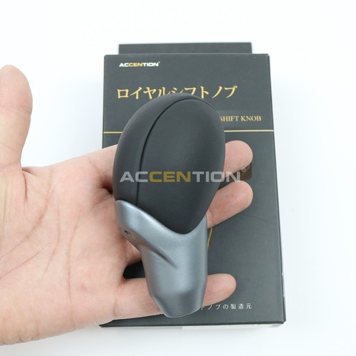 Automatic Black Leather Gear Shift Knob For Nissan Fairlady Z Z34 370Z 2009-2023 - Picture 7 of 8