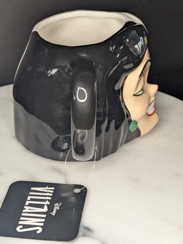✅ NEW ‼️ Disney Cruella Deville 101 Dalmatians Coffee Mug Tea Cup 🔥Halloween - Picture 5 of 8