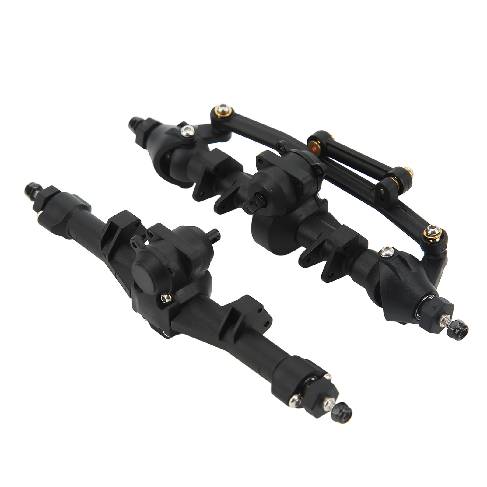 RC Car Front Rear Portal Axle Kit RC Axles Parts For Axial SCX24 1/24