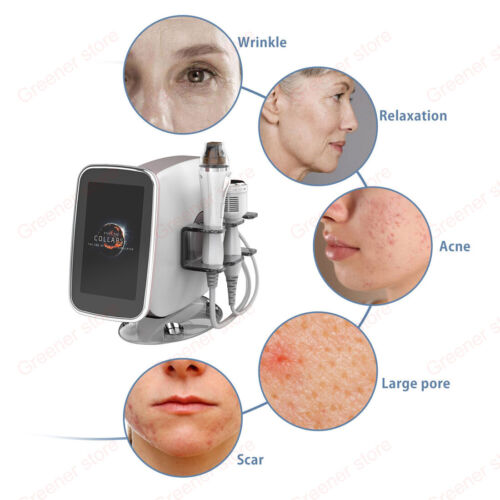 2in1 Fractional RF Machine 10/25/64/nano Cartridge Head Wrinkle Acne Removal - Foto 5 di 18