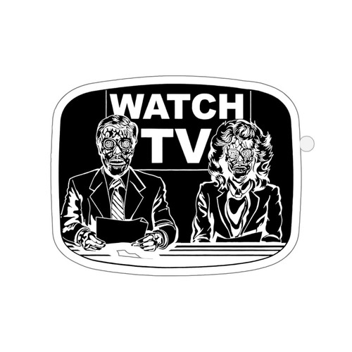 They Live | Kiss-Cut | Pegatina | Obedecer | Ver TV | Consumir | Calcomanía - Imagen 2 de 25