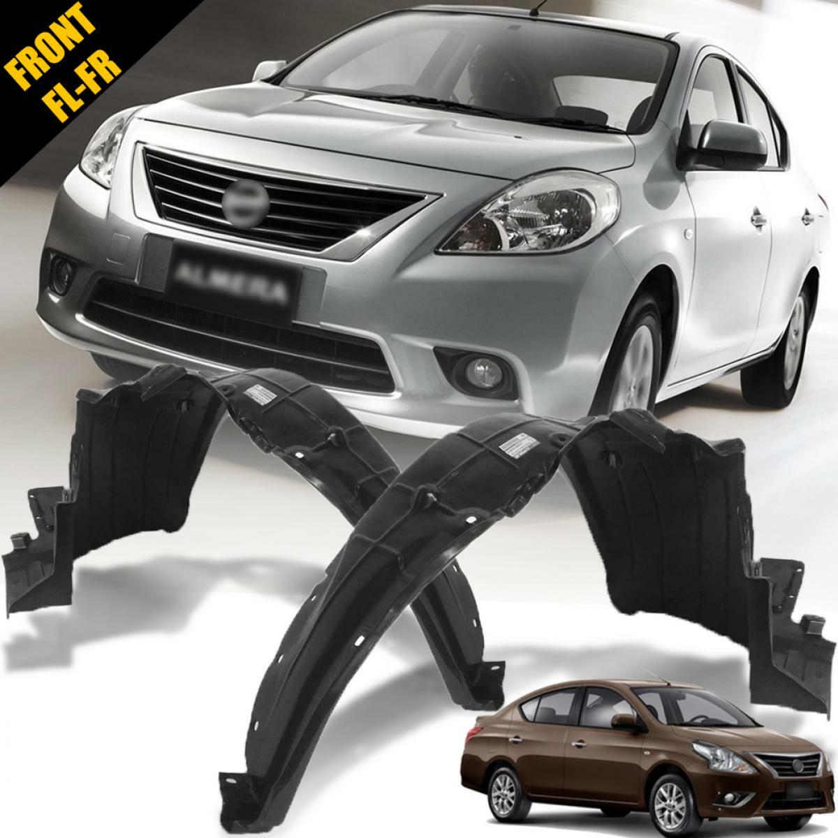 FRONT PLASTIC INNER FENDER LH RH FOR NISSAN ALMERA VERSA 2011-2016