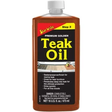 Star Brite 85116PW Premium Golden Teak Oil 16 oz.