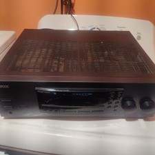 Kenwood KR-V6080 Audio/Video Stereo Receiver Black Dolby Pro Logic LCD Display