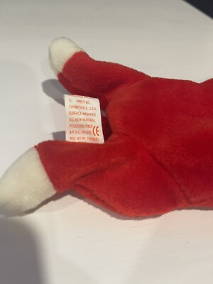 Ty 赤い牛 ビーニーベイビーズ　Snort Snort Bull Red Cow Ty Beanie Baby stock market trading