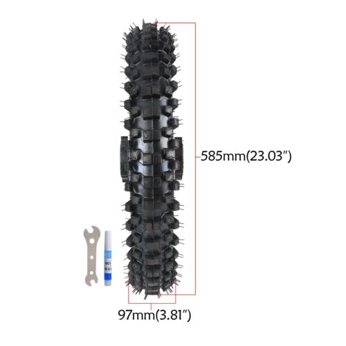 16" Rear 90/100-16 Wheel Tire Rim Swingarm 1.85x16 pit Bike 150cc TTR125 KX100 - Picture 3 of 8