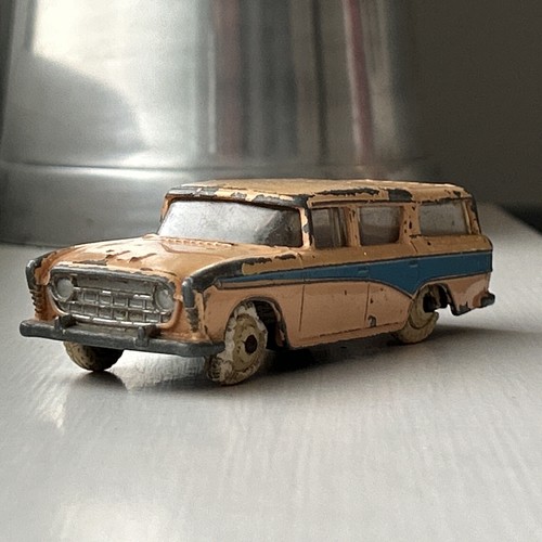 Dinky Toys Nash Rambler No.173 Rare Pink Body/Blue Flash Vintage 1958-62 Diecast - Bild 3 von 13