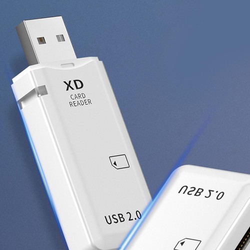 XD Picture Card Reader USB 2.0 Memory Adapter For Olympus Cameras New Fuji C8B8 - Picture 8 of 11