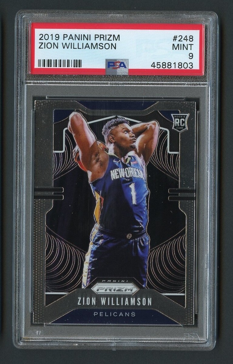 2019 Prizm Zion Williamson Rookie RC #248 PSA 9 Mint | eBay