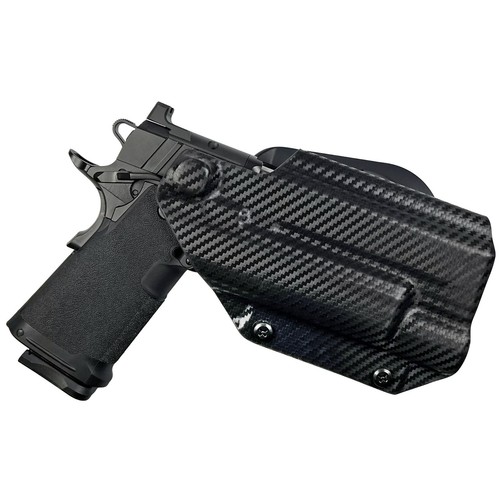 OWB Paddle Holster fits Springfield Prodigy 5'' w/ X300 - Picture 4 of 6