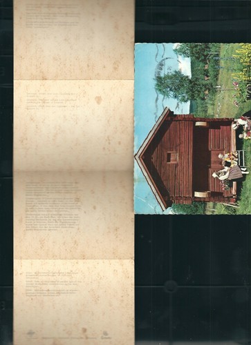 11 postales de Dalarna, Suecia y 1 mini carpeta de recuerdos, conjunto A - Imagen 9 de 12