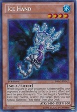 *** ICE HAND *** SECRET RARE 1ST EDITION DRLG-EN047 MINT/NM YUGIOH!