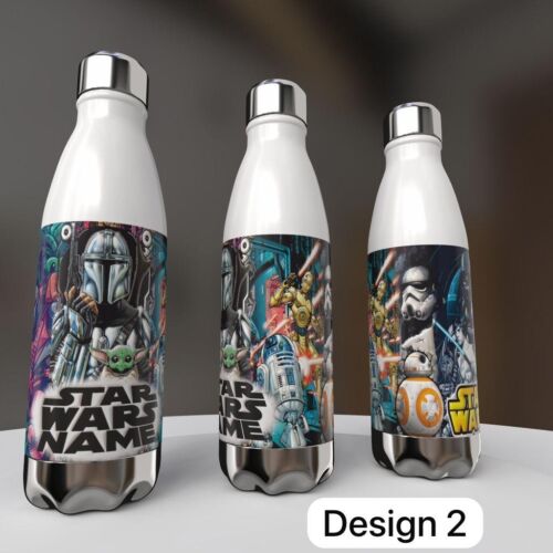 Star Wars Regalo Personalizado Star Wars Botella de Agua o Taza Star Wars Personalizada - Imagen 15 de 22