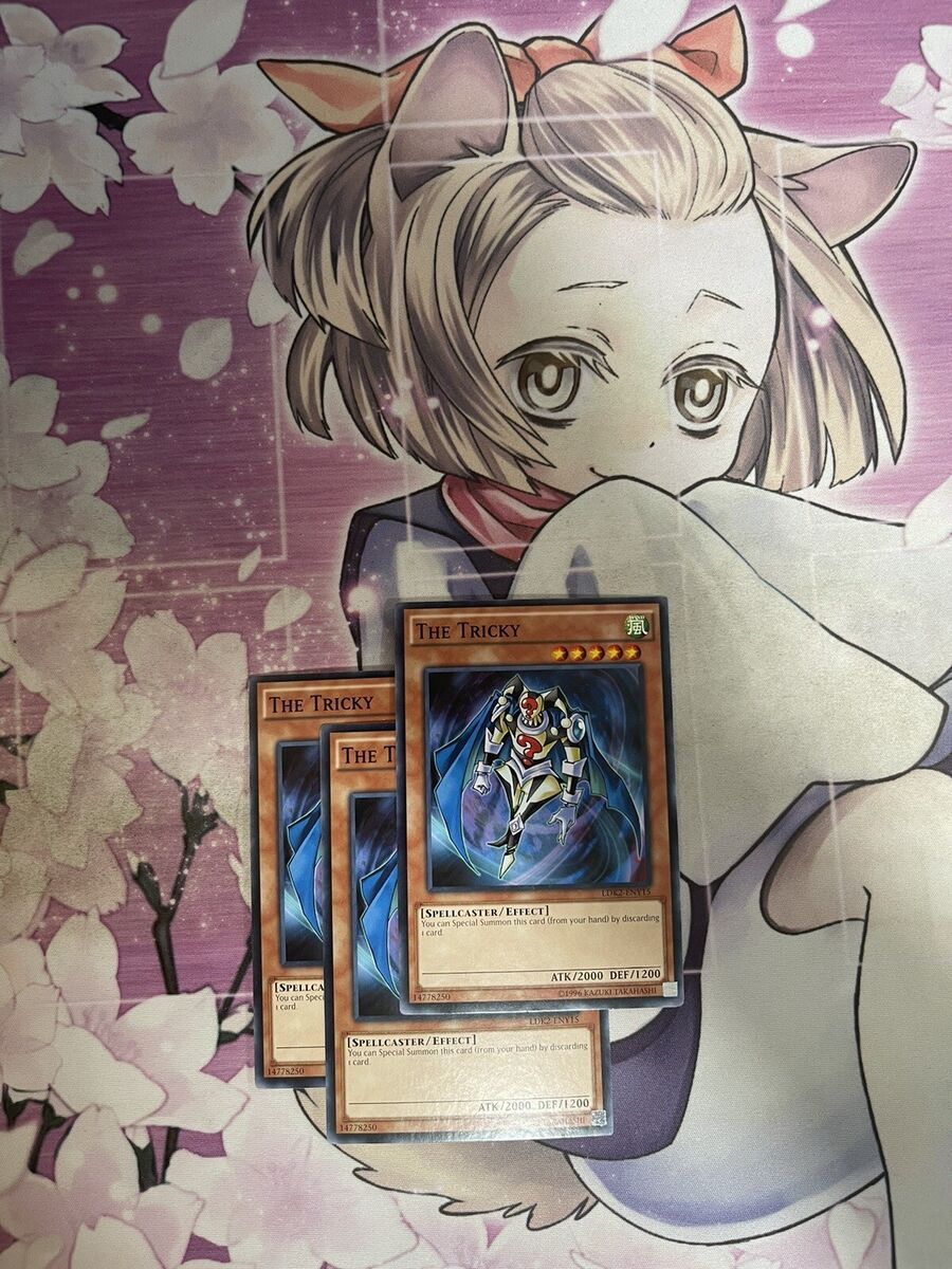 Yugioh! The Tricky x3 LDK2-ENY15 Playset NEW Unlimited NM/M Yugioh! The Tricky x3 LDK2-ENY15 Playset NEW Unlimited NM/M