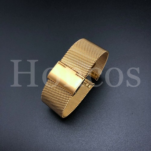12/14/16/18/20/22/24 MM Milanese Watch Strap Band Stainless Steel Mesh Bracelet - Picture 18 of 23