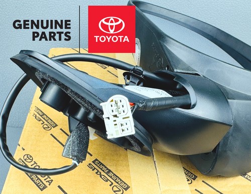 87940-0F061 TOYOTA CONJUNTO DE ESPEJOS RETROVISORES ORIGINALES, VISTA TRASERA EXTERIOR, LH 879400F061 NUEVO OEM - Imagen 11 de 13
