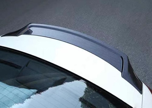 2014-2018 For Mazda 3 M3 Axela Carbon fiber color Rear Trunk Spoiler Wing - Foto 3 di 9