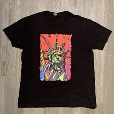 Statue of Liberty New York Next Level Apparel T-Shirt Men’s Size Large