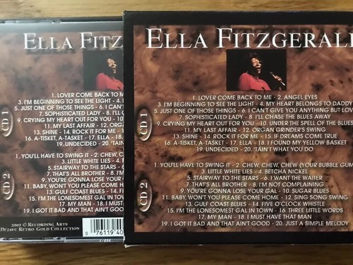 ELLA FITZGERALD - Various CDs - Priced Individually *Part of BUY ANY 3 FOR 2 - Picture 8 of 25