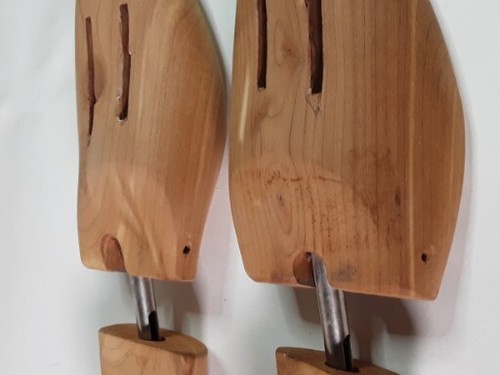 Florsheim Shoe Cedar Wood Shoe Tree Shoe Stretcher Form Size Large - Picture 9 of 10
