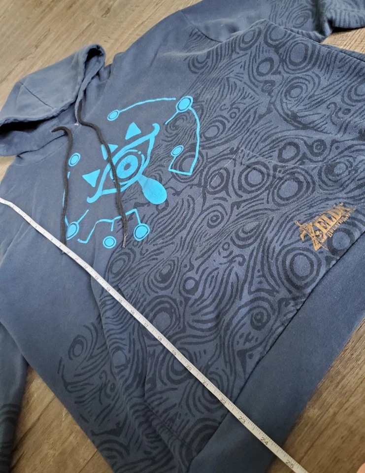 Sudadera con capucha para mujer Nintendo The Legend Of Zelda: Breath Of The Wild Eye Fill L Foto 2 de 4