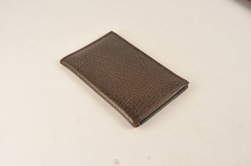 Lot of Leather Wallets Credit Card Checkbook Notepad Business- GE Dupont Adverts - Picture 14 of 19