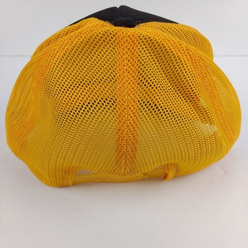 Co-op Shopmaster Huevos revueltos Negro Amarillo Camionero Béisbol Papá Snap Back Hat - Imagen 2 de 5