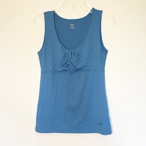 Patagonia-womens-Sleeveless-Tank-top-blouse-size-Medium-Blue-EUC