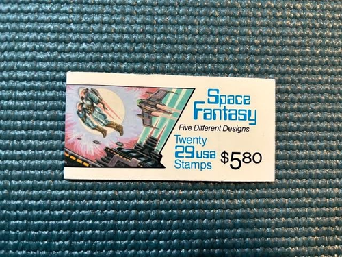 Scott #BK207: Space Fantasy MNH & Unexploded Booklet of 20.