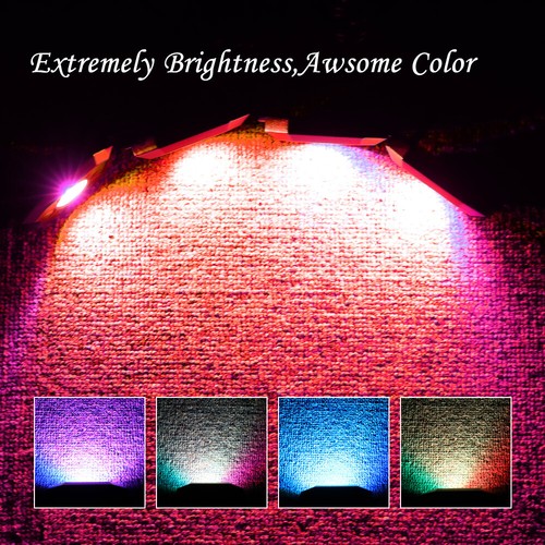 4/6/8/12 Pods RGB LED Rock Light Wireless Bluetooth Music Off Road Multi-Color - Picture 28 of 57