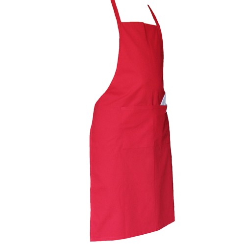 Plain Apron Kitchen Cooking Chefs Baking Pocket Craft BBQ Front Butcher catering - Picture 26 of 42