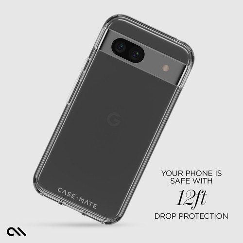 Funda para teléfono Case-Mate Google Pixel 8a - Firma transparente - Imagen 4 de 6