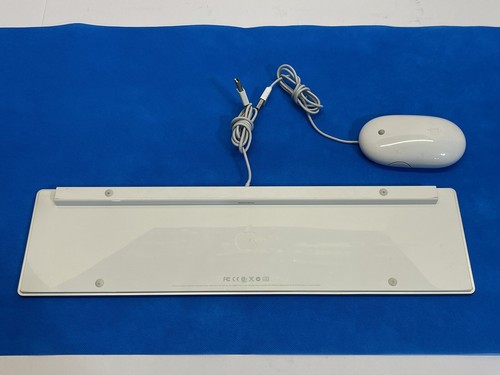 Apple Wired Keyboard A1243 & Mighty Mouse A1152 Very Good Condition - Picture 7 of 11