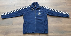 Adidas DFB Fleece Jacke Mercedes Nationalmannschaft Matchworn DFB Jacke! Gr.M! ADIDAS! Mercedes