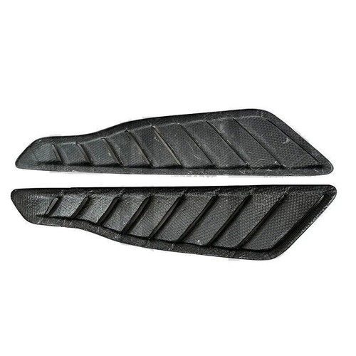 2x Carbon Fiber Front Fender Side Air Intake Vent Cover For Mercedes Benz AMG GT - Foto 7 di 7