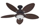 Wicker Brown Ceiling Fans