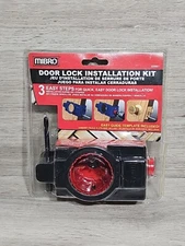 Carbon Steel Door Lock and Deadbolt Installation Kit for Wood Doors
