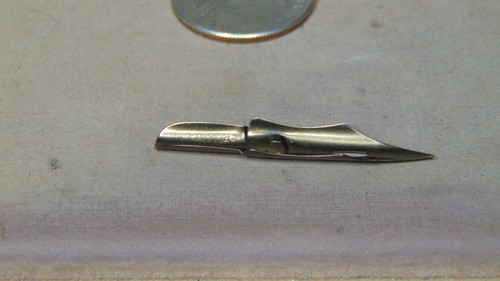 PLUMA ESTILOGRÁFICA HALCON ESTERBROOK DE COLECCIÓN NO 048 NUEVA EN CAJA - Imagen 7 de 10