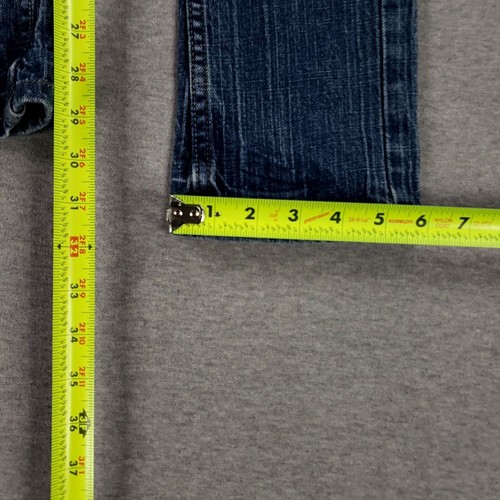 Vintage L.E.I. Jeans Size 3 Skinny Leg Low Rise Retro 2000s Faded Wash Classic - Picture 12 of 12