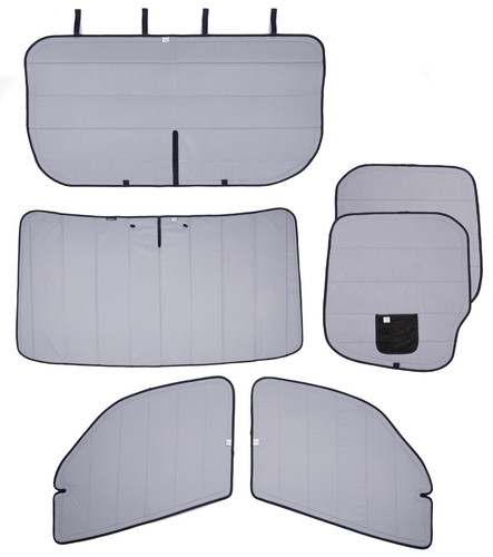 Mercedes Sprinter Black Out Insulated Window Covers - Full Set (4 Pack) - Picture 13 of 14