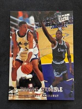 1994-95 Fleer Ultra - Double Trouble #3 Anfernee Hardaway Orlando Magic