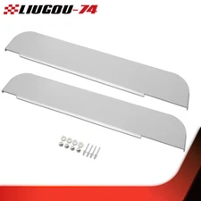 Fit for Kenworth T600 T660 T800 W900 5" Chop Top Door Trim Stainless Steel New